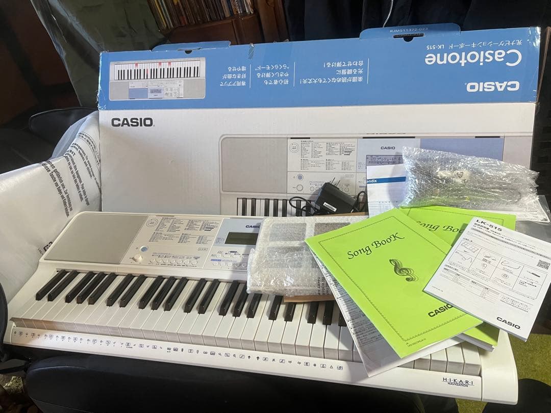 美品‼️Casiotone LK-515 光る鍵盤付きキーボード
