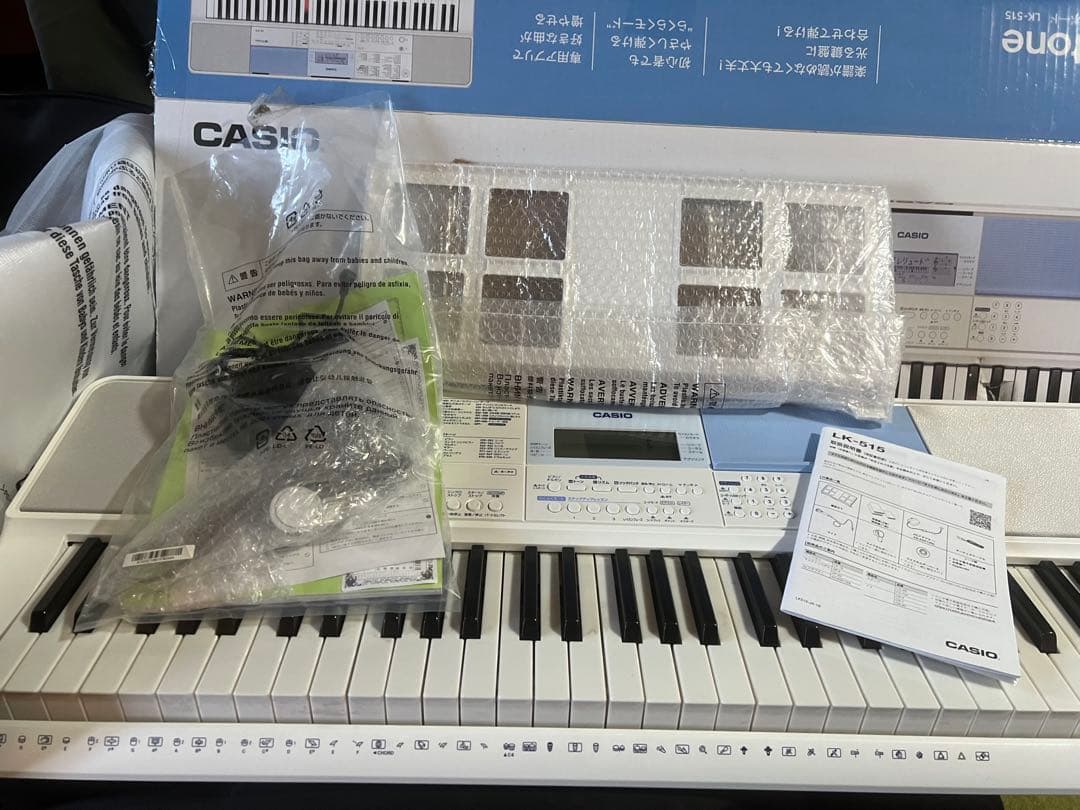 美品‼️Casiotone LK-515 光る鍵盤付きキーボード