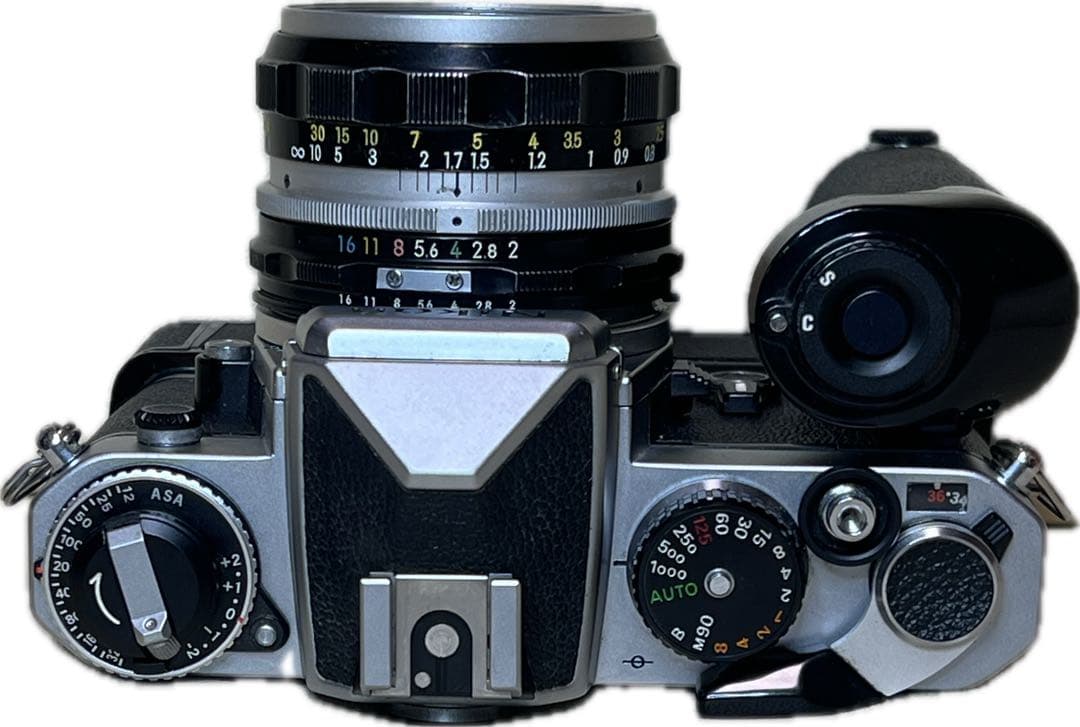 Nikon FE+MD-12+NIKKOR-HAuto 50mm 1:2 Ai改