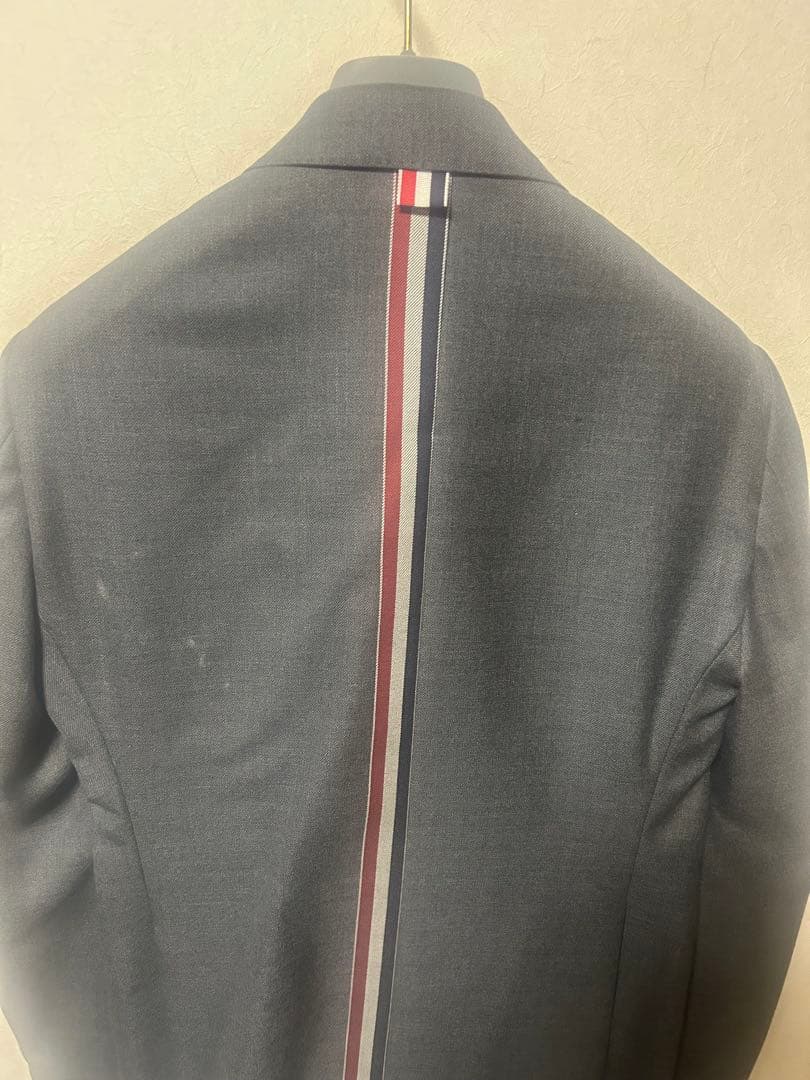 希少)THOM BROWNE グレー スーツ セットアップ　サイズ0