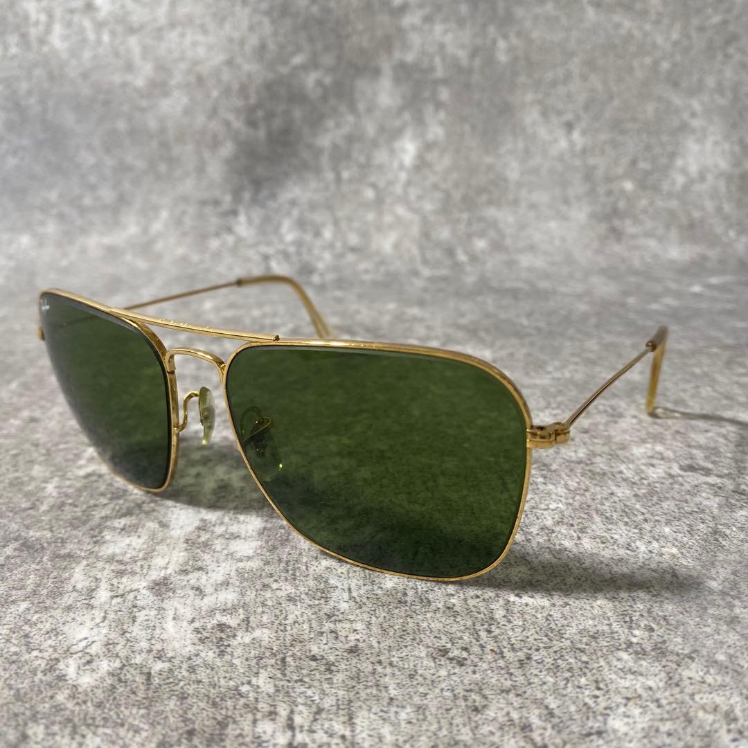 Ray-Ban レイバン サングラス　キャラバン アリスタ ゴールド