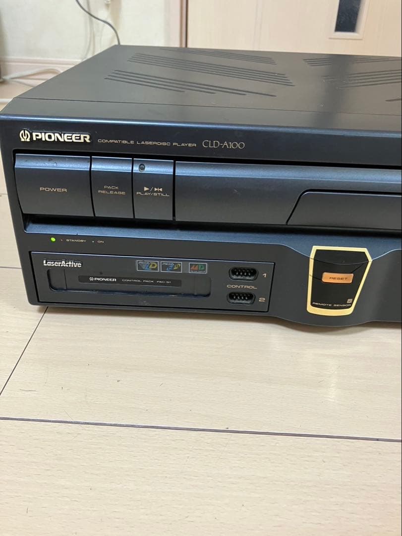 ジャンク品 レーザーアクティブ CLD-A100 メガLD PAC-S1
