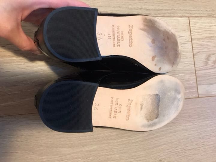 ぽぽ　レペットシューズ