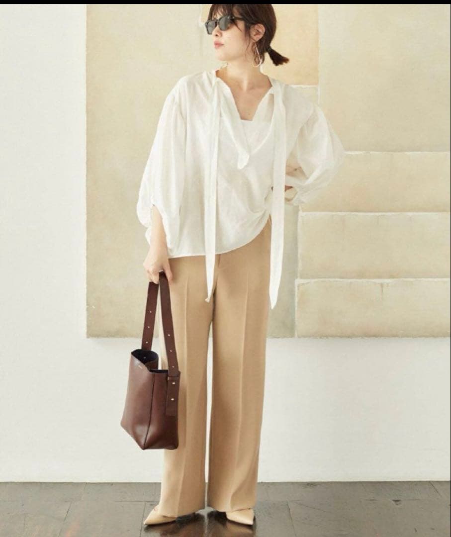 い*ち様 プラージュ washable straight パンツ