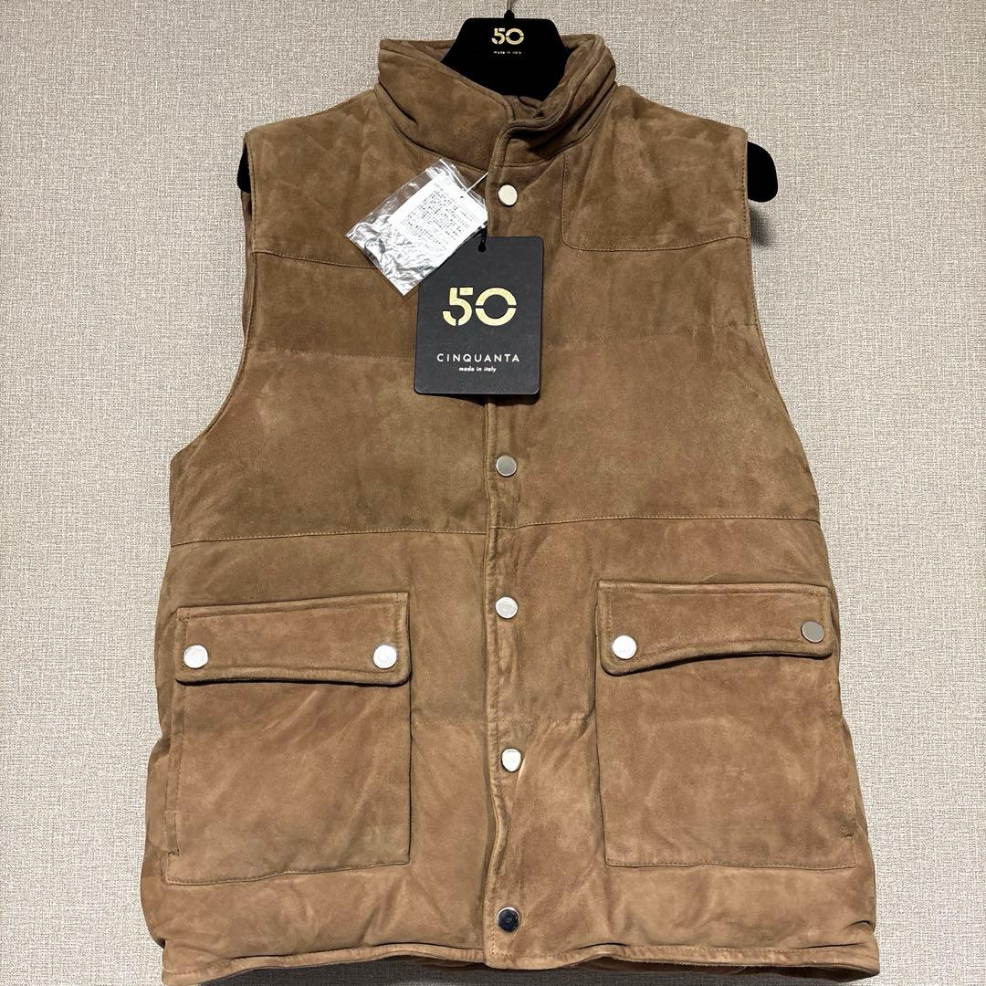 【新品】チンクアンタ スエードベスト 50