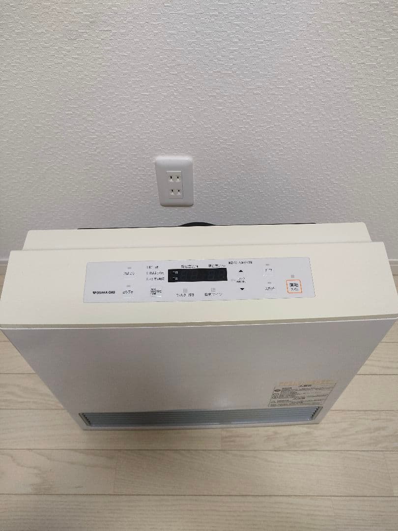 リンナイ　ガスファンヒーター　RC-5801E 2018年製　LPガス用