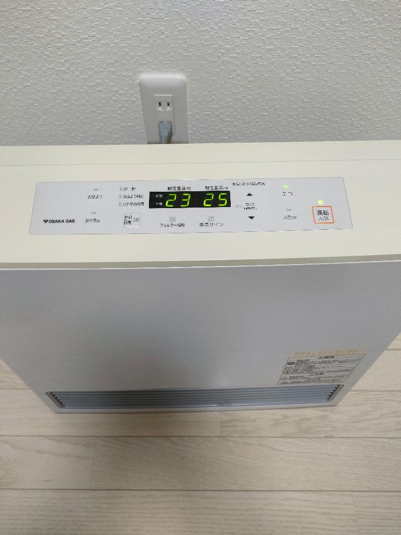 リンナイ　ガスファンヒーター　RC-5801E 2018年製　LPガス用