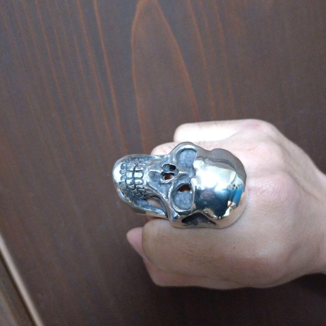 スカルリング　ラージ　自作　一点物