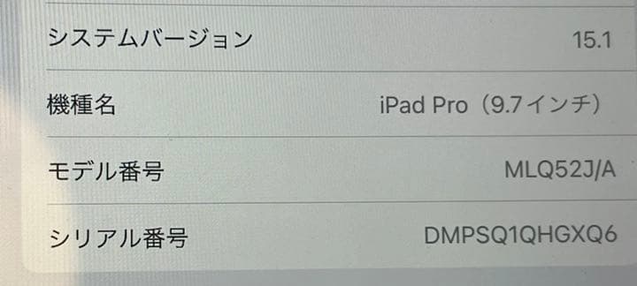 iPad Pro 9.7インチ 128GB Wi-Fi+Cellularモデル…