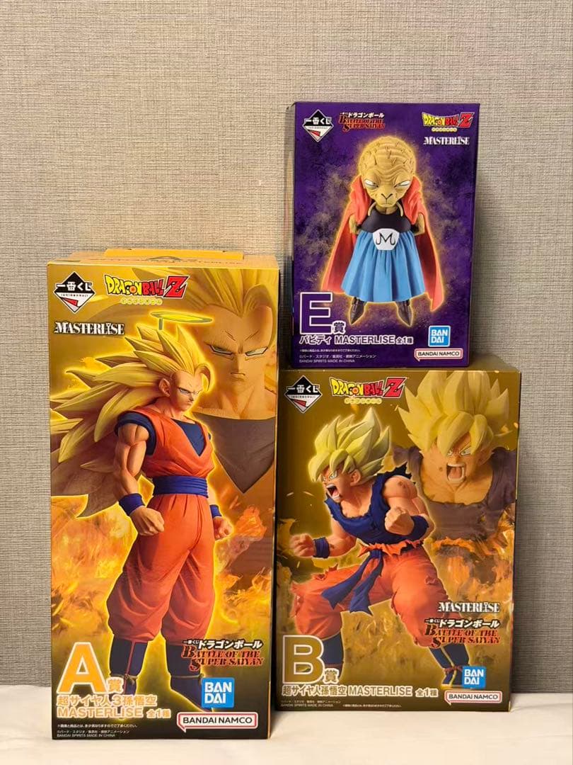 一番くじ　ドラゴンボール　A賞B賞E賞　3点セット