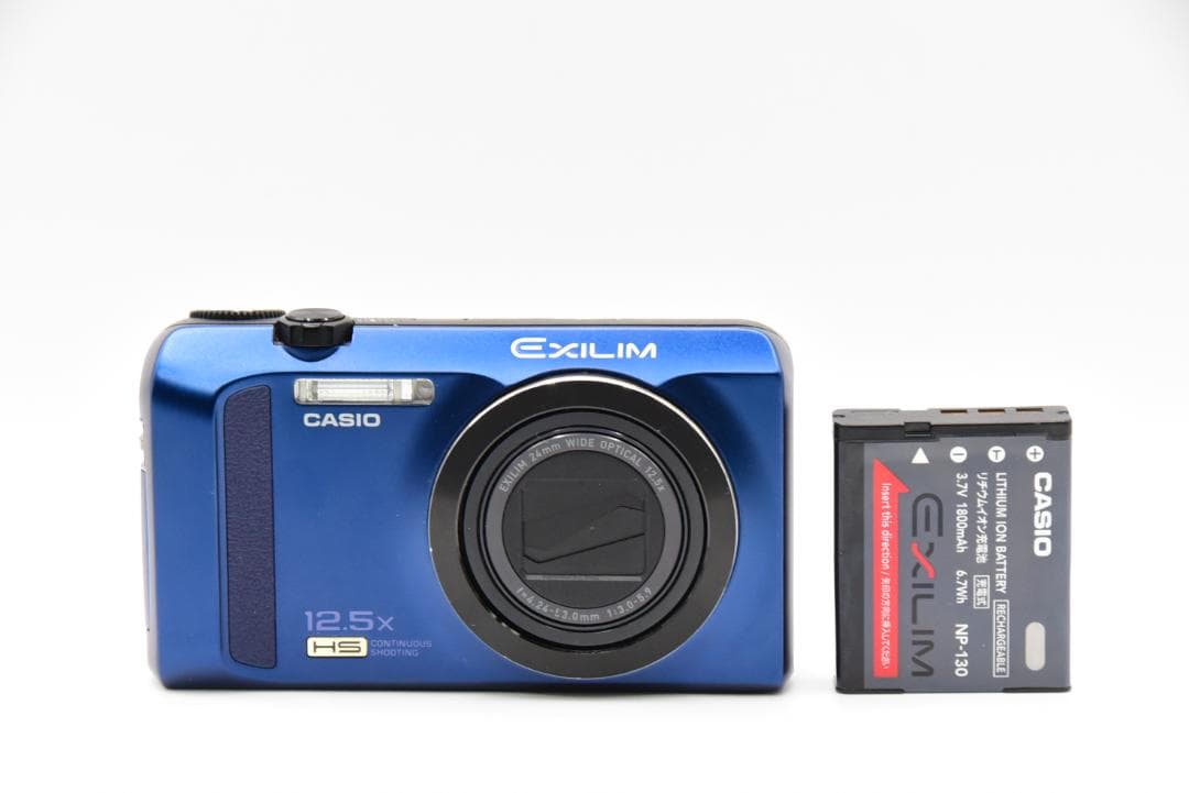 ■ 美品 ■ CASIO EXILIM EX-ZR200 ブルー《動作OK》