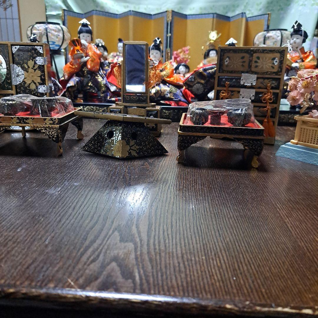 雛人形セット 伝統的な雛祭り用＆3段台