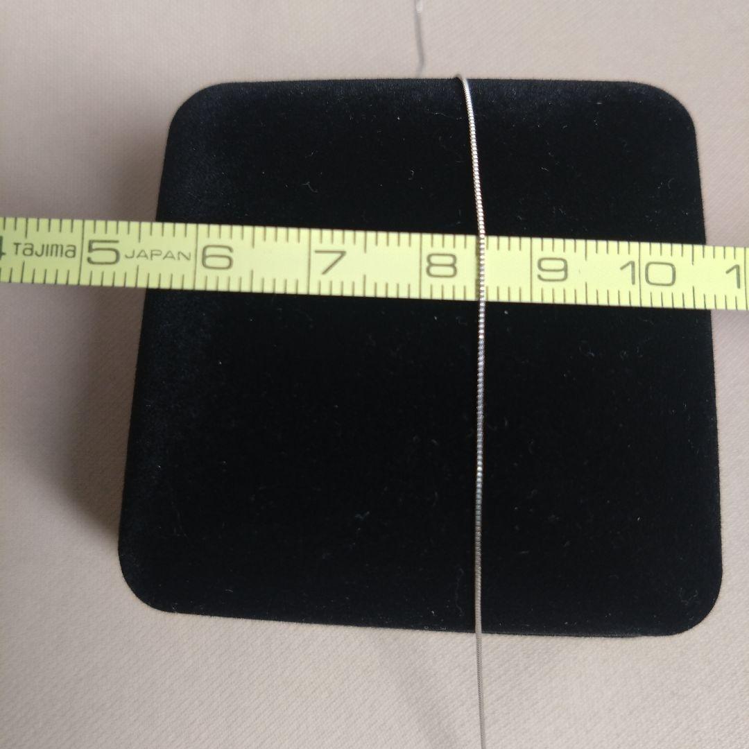 ■k18WGベネチアンネックレス金チェーンホワイトゴールド