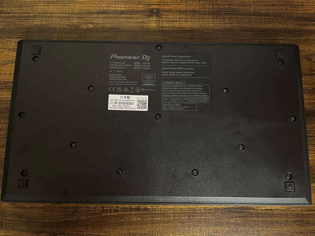 Pioneer DDJ-200 DJコントローラー 2023年製