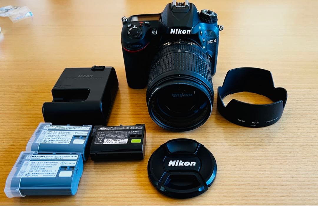 タイムセール【美品】Nikon D7200、AF-S NIKKOR 18-140