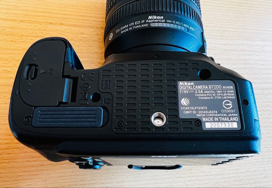 タイムセール【美品】Nikon D7200、AF-S NIKKOR 18-140