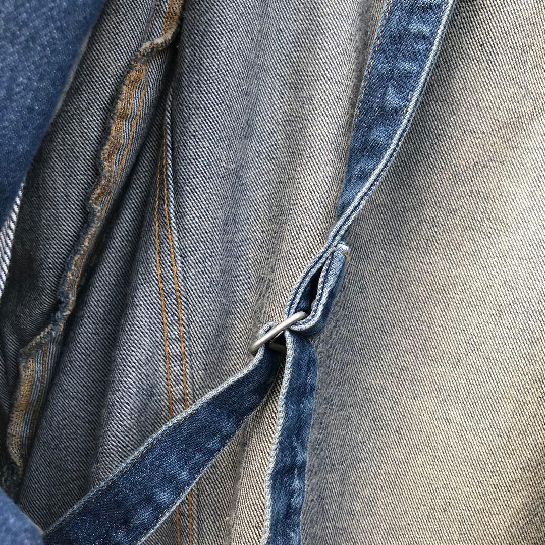 ファセッタズム×リーバイス　デニムジャケット　L　3rd　ライダース