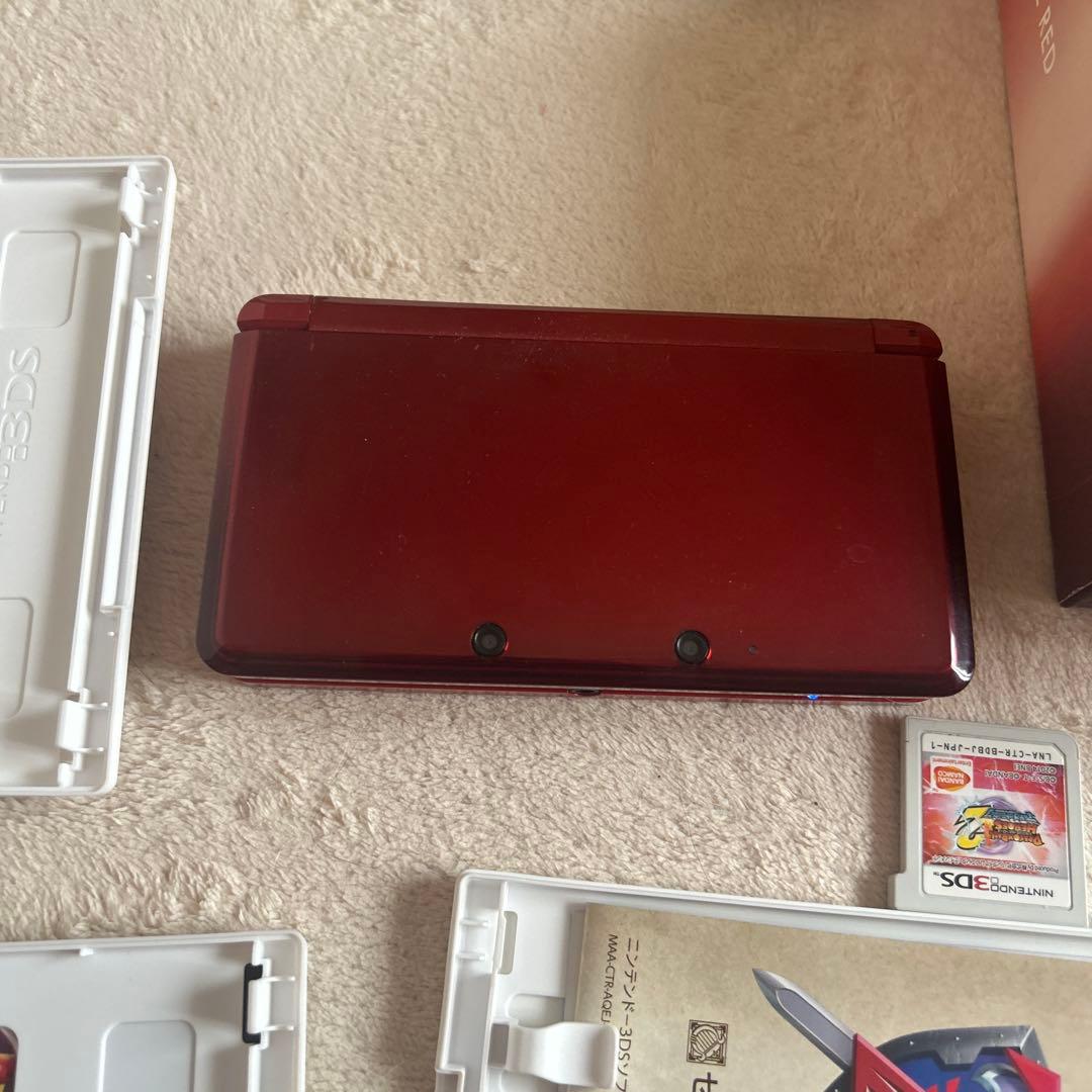 ニンテンドー3DS 赤 ゼルダ・キングダムハーツ・スナックワールドトレジャラーズ