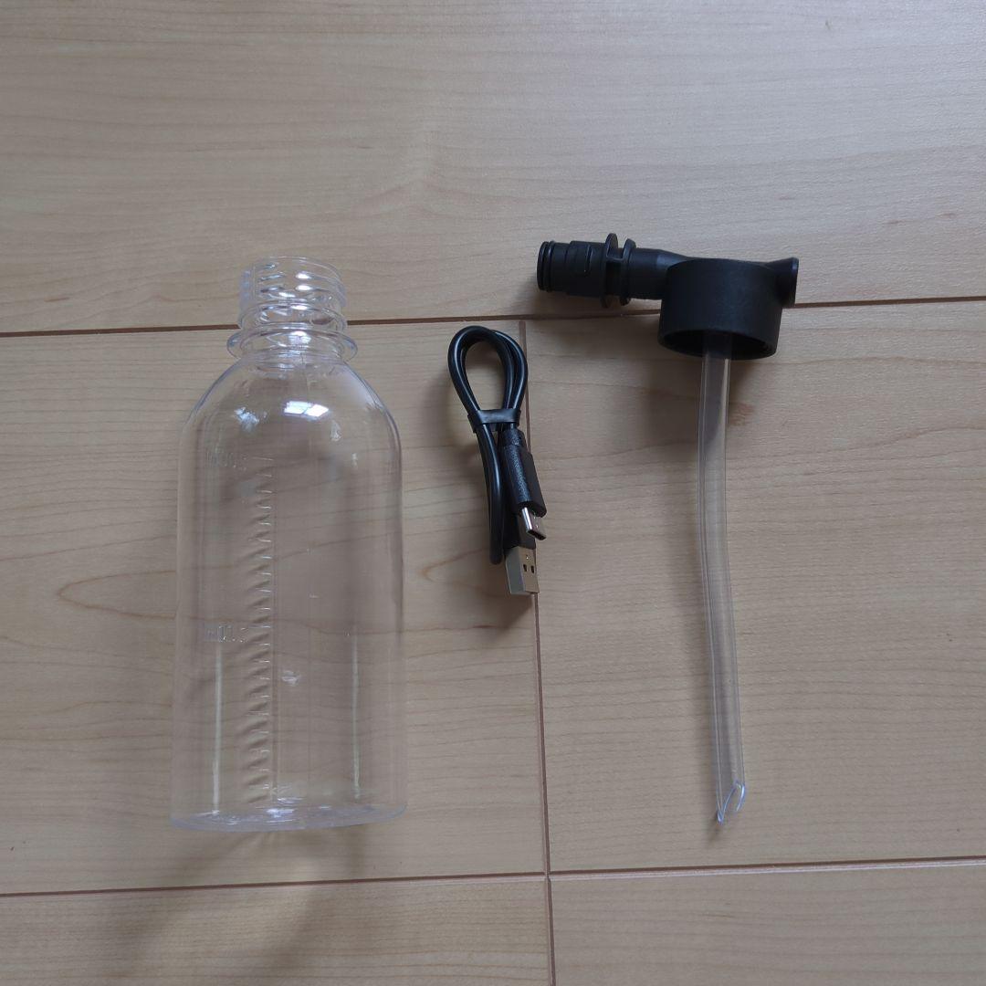 ハンディ高圧洗浄機 ペットボトル接続可USB-C 2.5MPa 25分 谷村実業