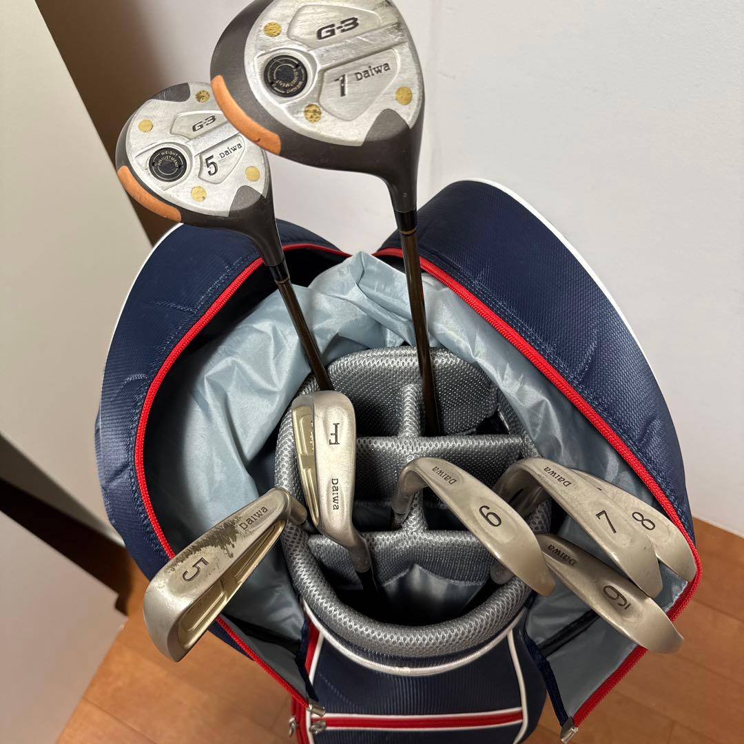 レディース ゴルフクラブセット ネイビー