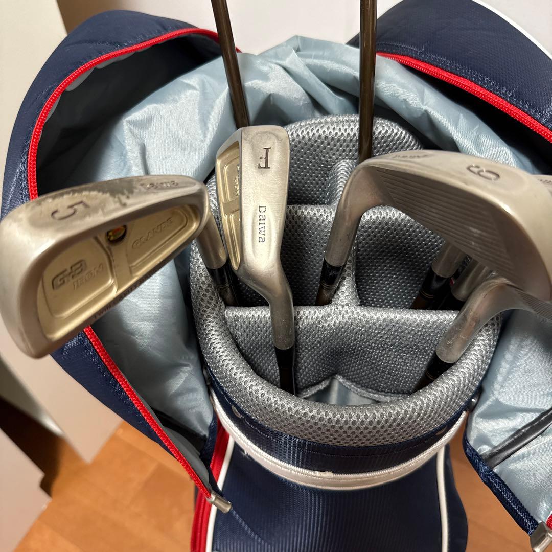 レディース ゴルフクラブセット ネイビー