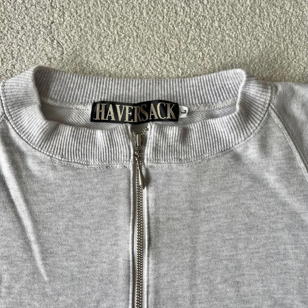 トップス HAVERSACK zip-up sweat shirts