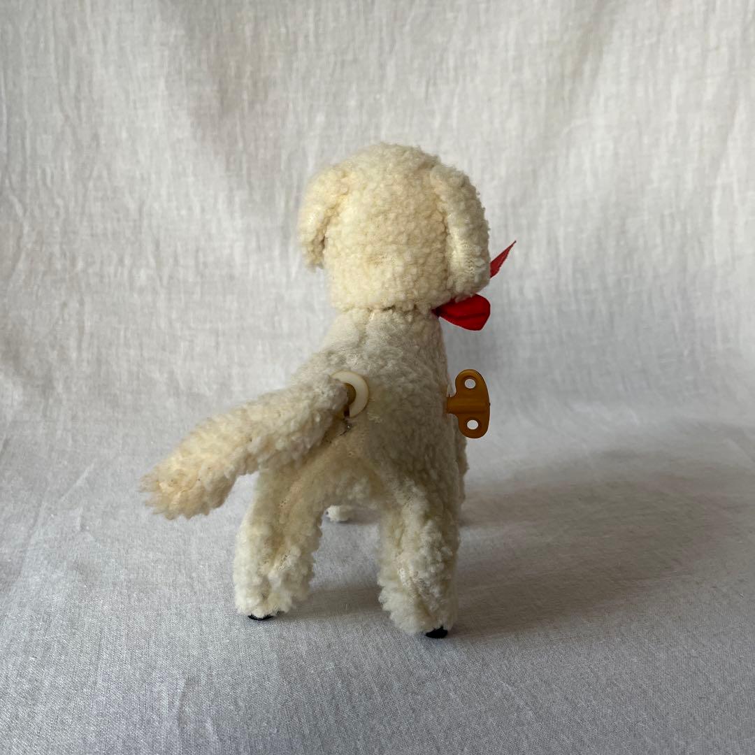 アンティーク　ドイツ　こひつじ　ぜんまい仕掛け