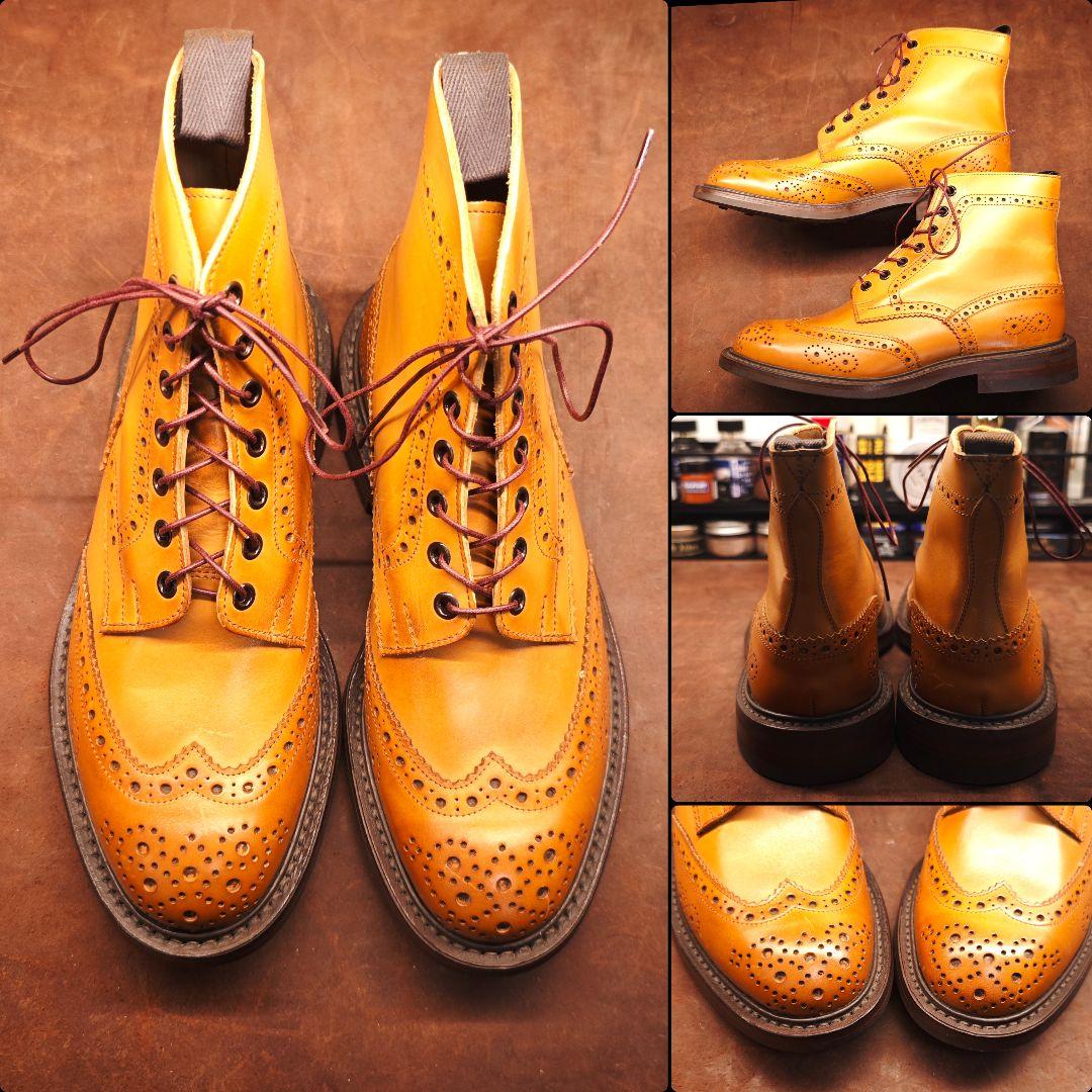 試着のみ　トリッカーズ　ポールスミス別注　カントリーブーツ