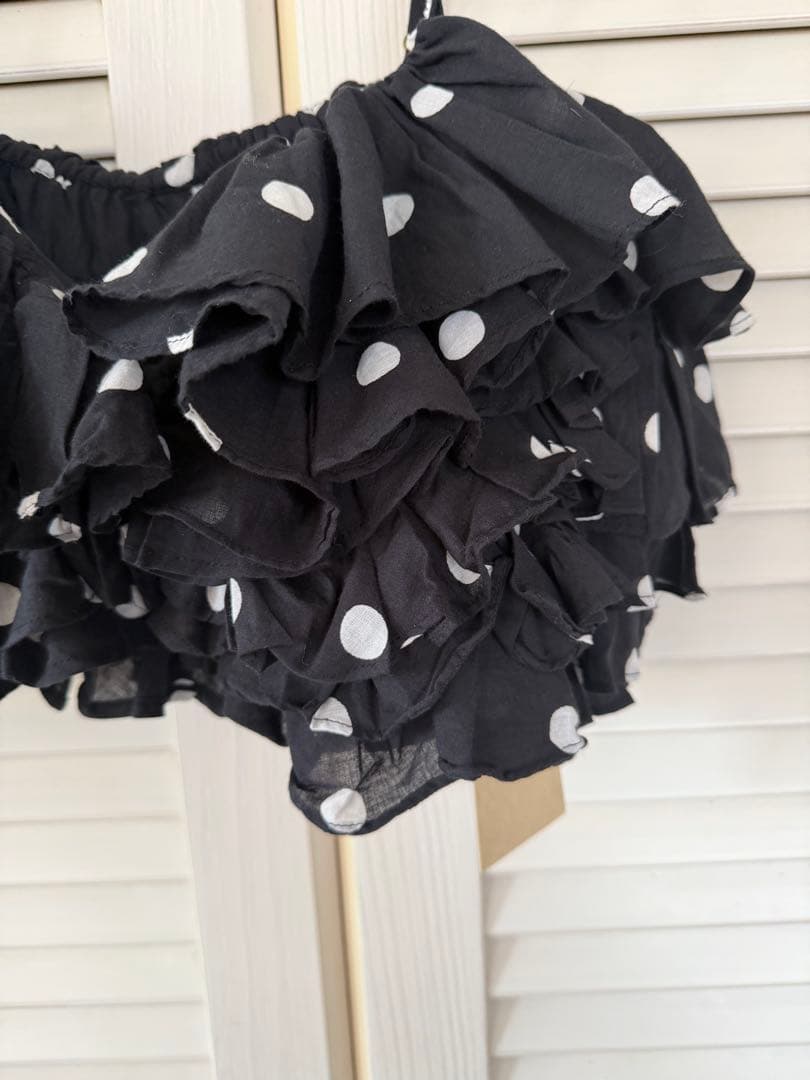 クリンクルクリンクルクリンクル/フリルドットキャミ