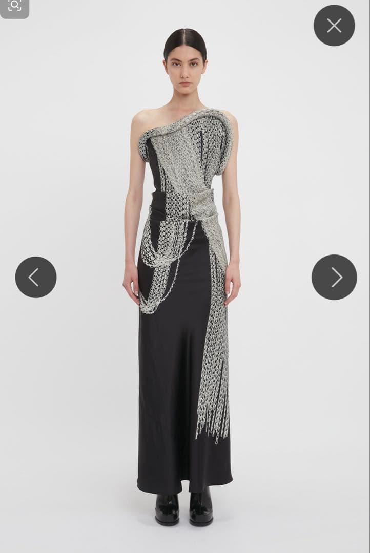 ahihi　victoria beckham ロングドレス