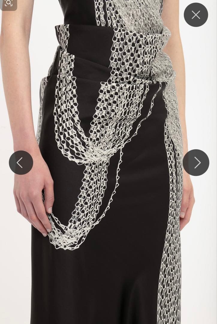 ahihi　victoria beckham ロングドレス