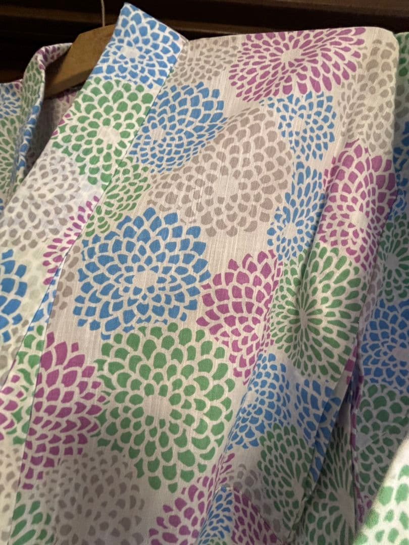 きぬたや　浴衣　 ブランド(SOU.SOU )で大人気の柄 【菊づくし】