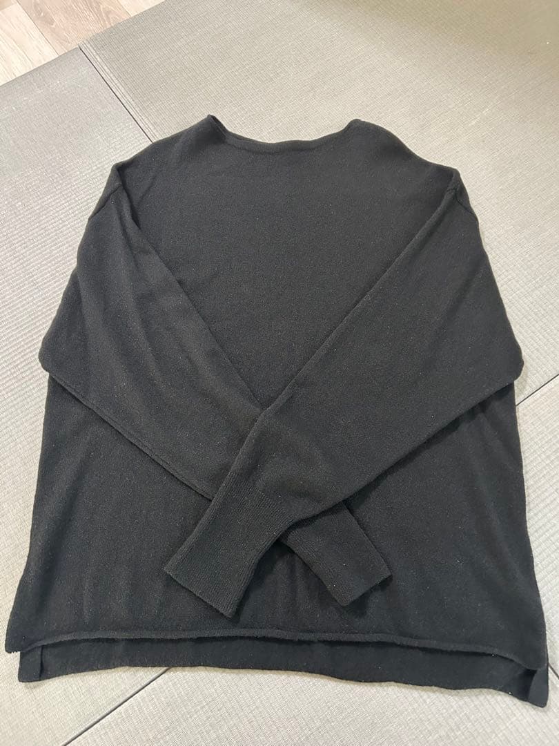 美品 COMOLI 25SS ウール和紙コモリニットsizeフリー