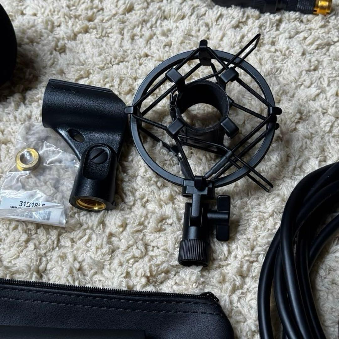 SHURE SM58 マイクブースター付 ダイナミックマイク 配信セット