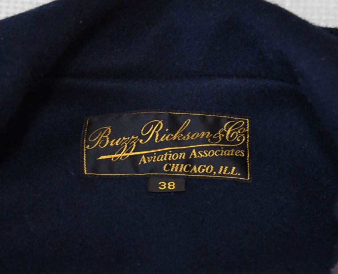 Buzz Rickson's ダッフルコート 38 ネイビー