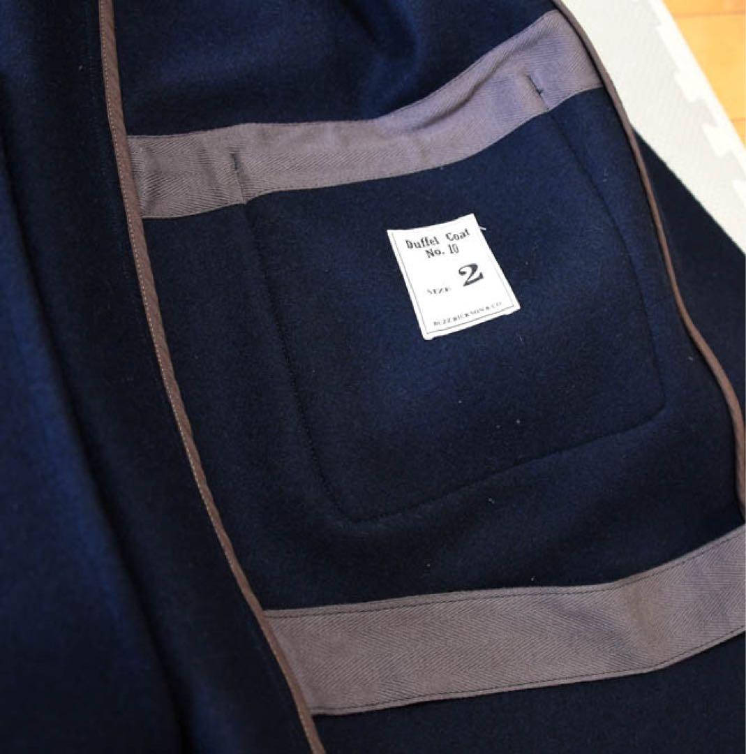 Buzz Rickson's ダッフルコート 38 ネイビー