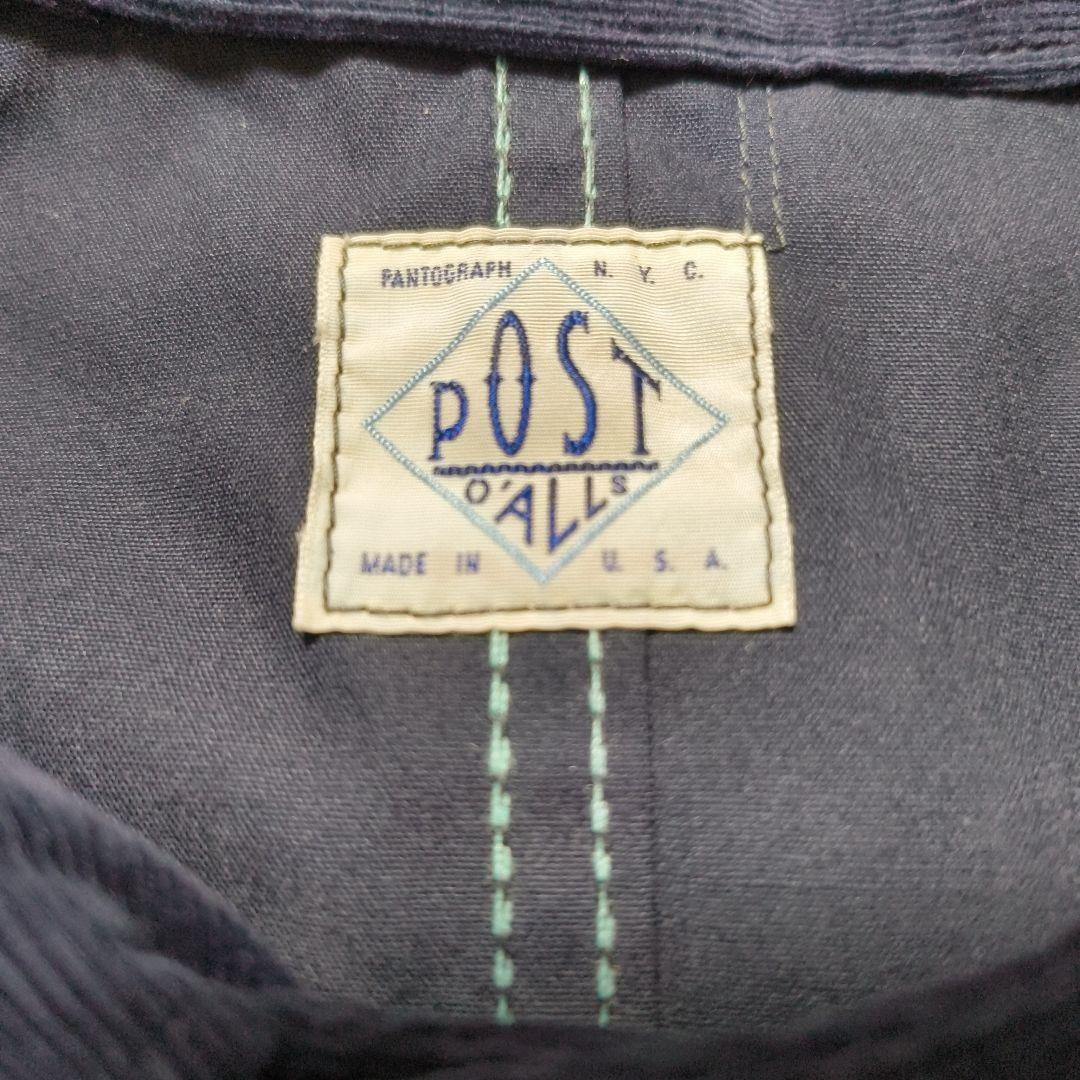 ポストオーバーオールズ　CARLOS3 アメリカ製 カバーオール