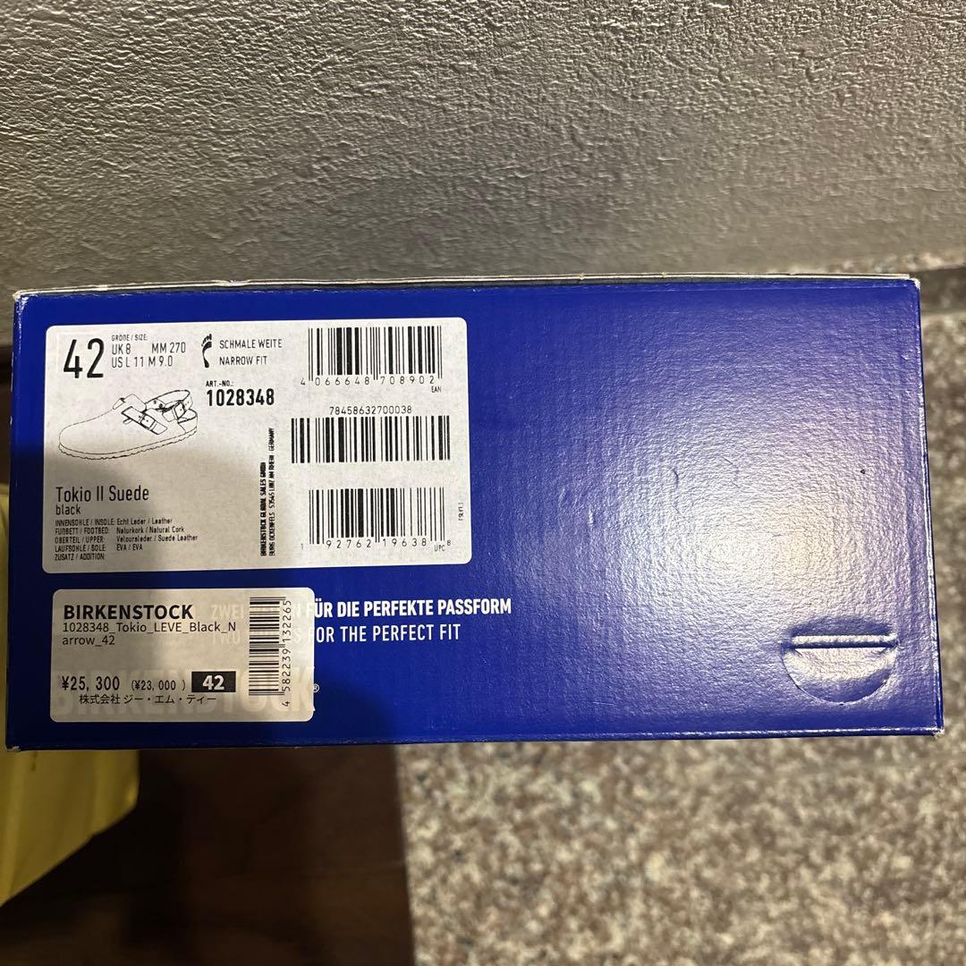 BIRKENSTOCK TOKIO 42ナロー　 トキオ　ビルケンシュトック