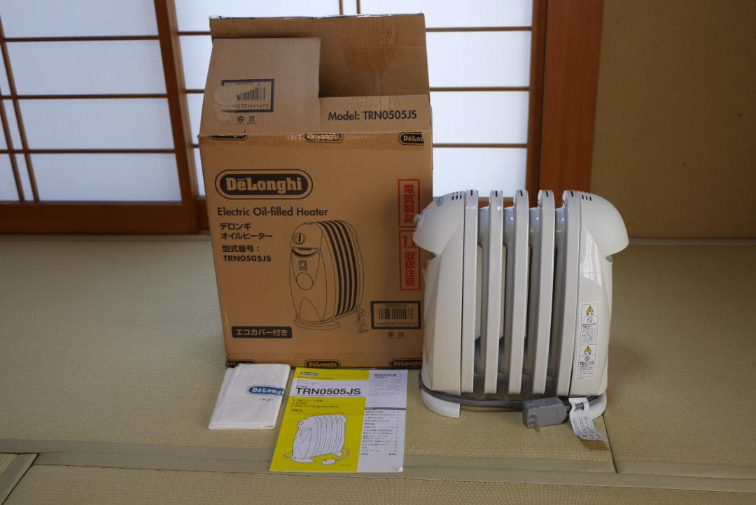 （イタリア）デロンギ　オイルヒーター（ミニタイプ）型式 TRN0505JS