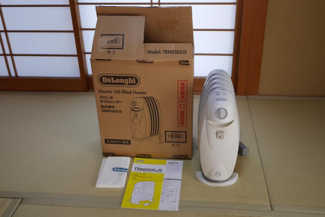 （イタリア）デロンギ　オイルヒーター（ミニタイプ）型式 TRN0505JS