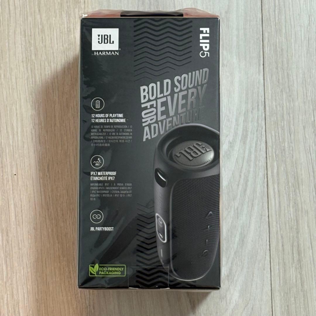 JBL FLIP5 スピーカー ブラック