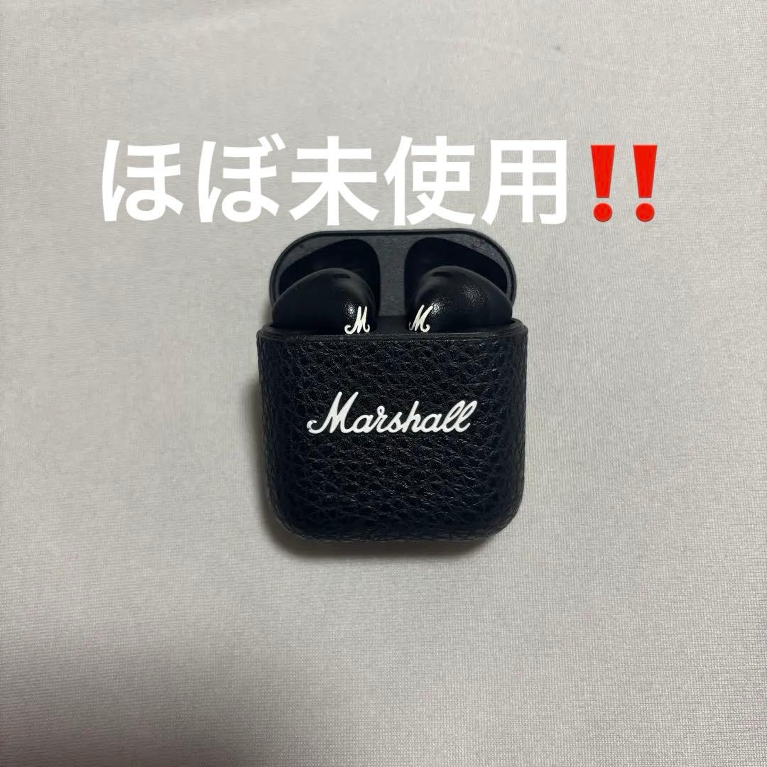 Marshall MINOR IVワイヤレスイヤホン ブラック