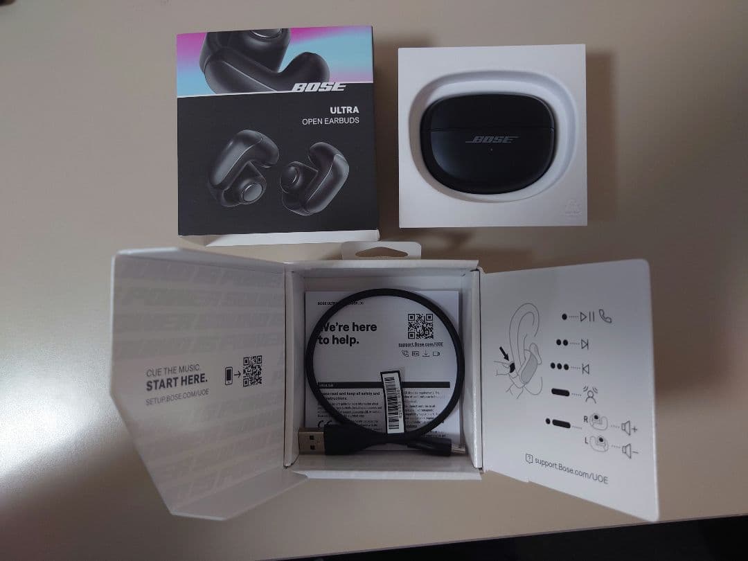 Bose Ultra Open Earbuds ワイヤレスヘッドホン