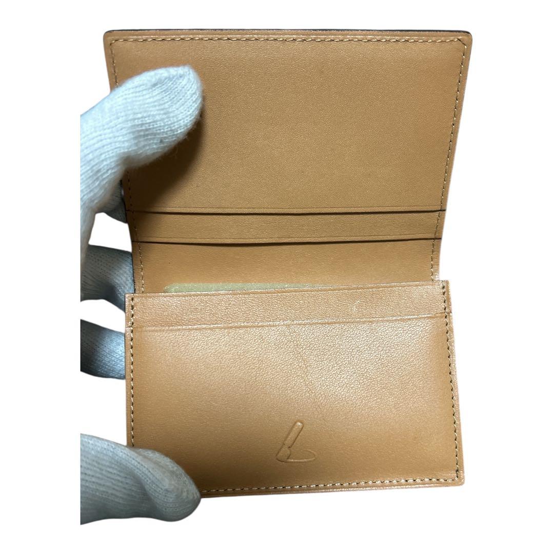 【未使用】土屋鞄　名刺入れ　カードケース　ブラック