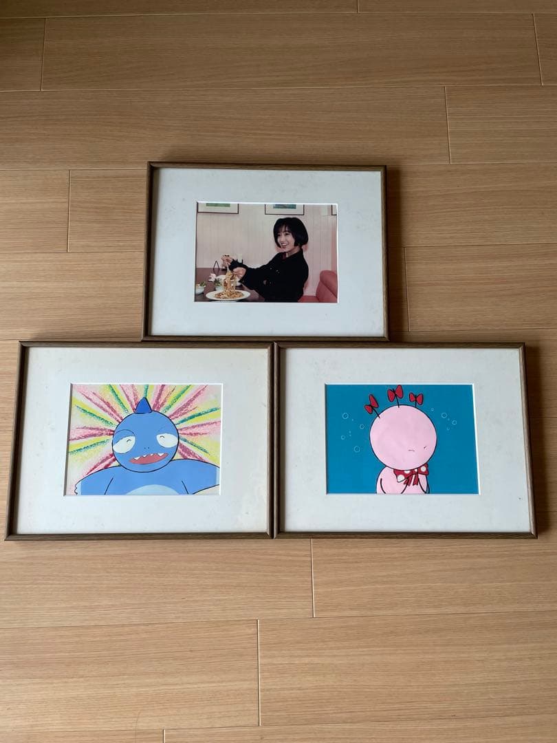 【超希少】【非売品】1980年代　酒井法子のレア写真•イラスト3点セット‼️