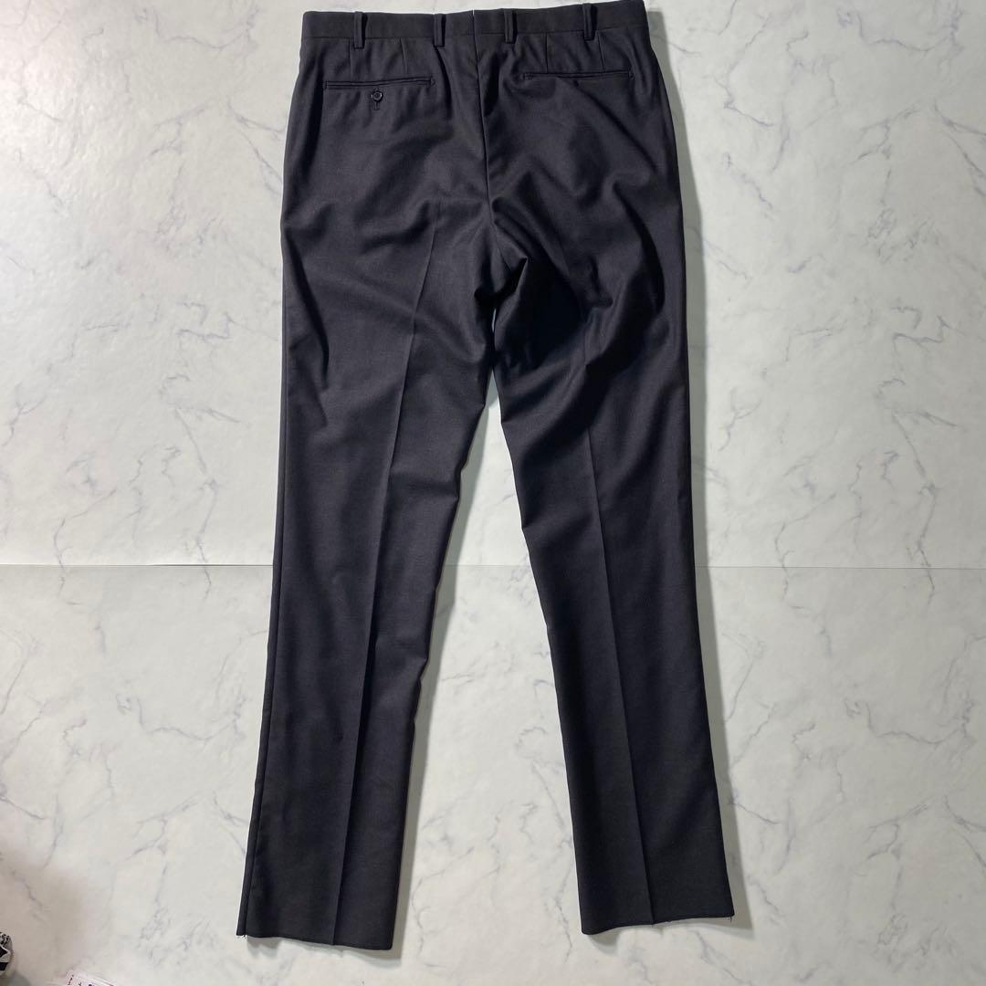 【新品未使用】マッキントッシュ　スラックス　タグ付き　大きいサイズ　ワンタック