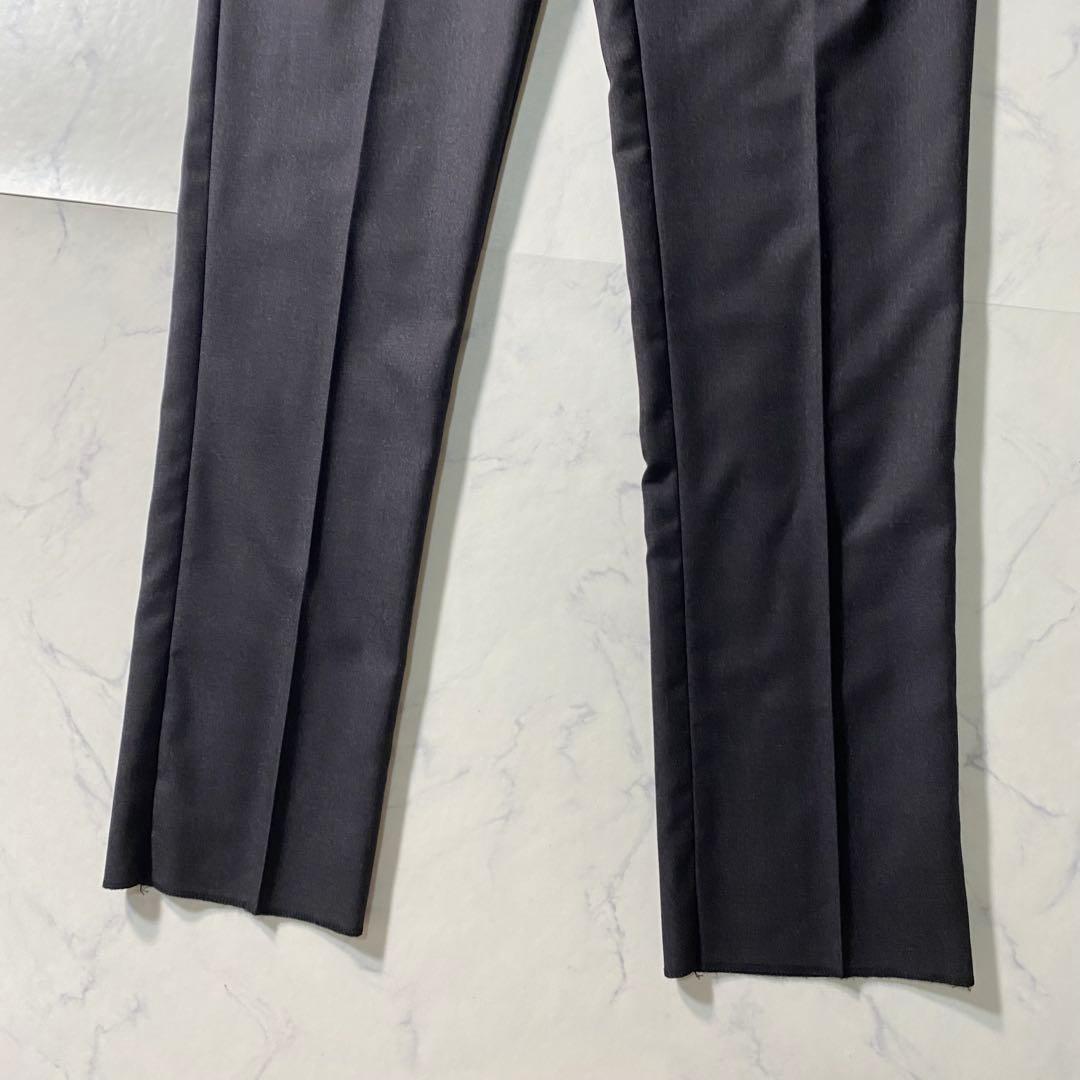 【新品未使用】マッキントッシュ　スラックス　タグ付き　大きいサイズ　ワンタック