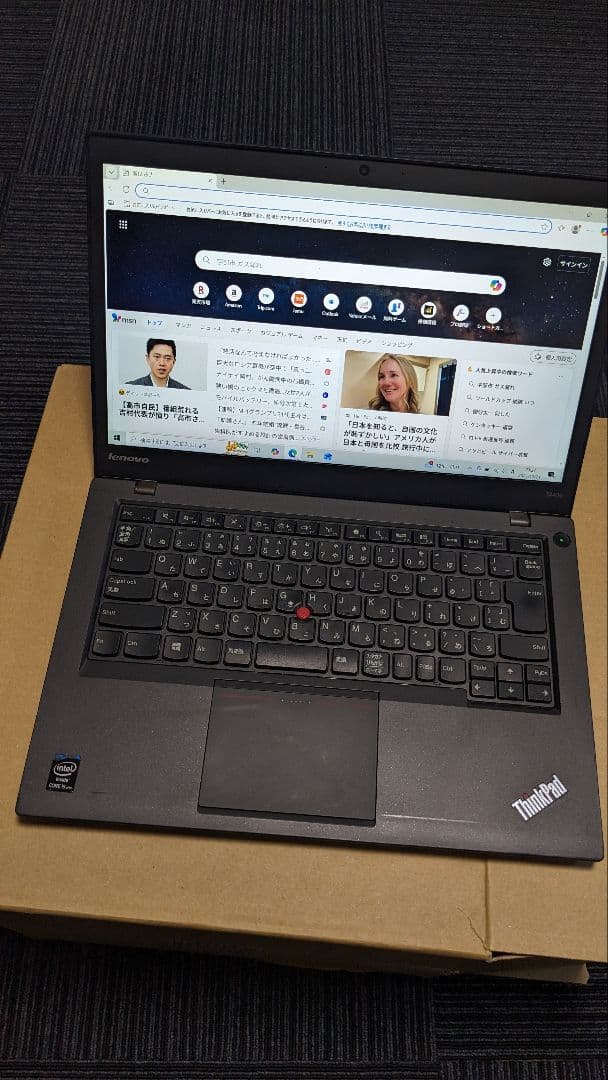 Windowsノート本体 LENOVO ThinkPad T440s i5 SSD