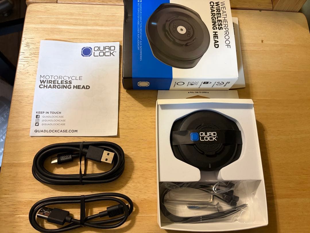 QUAD LOCK ワイヤレス充電ヘッド