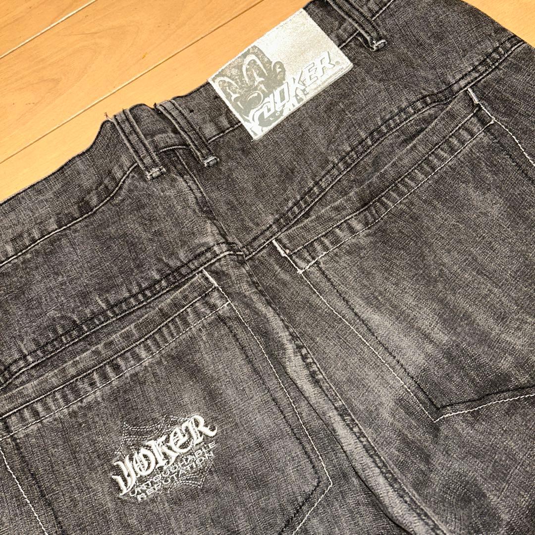 専用 Joker デニム 36インチ ブラック チカーノ bboy ローライダー
